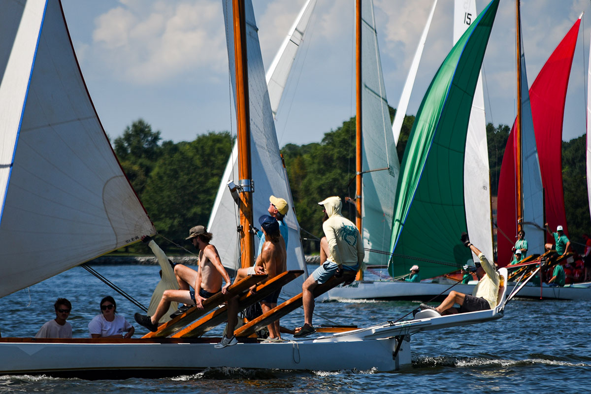 Getting into position at the start